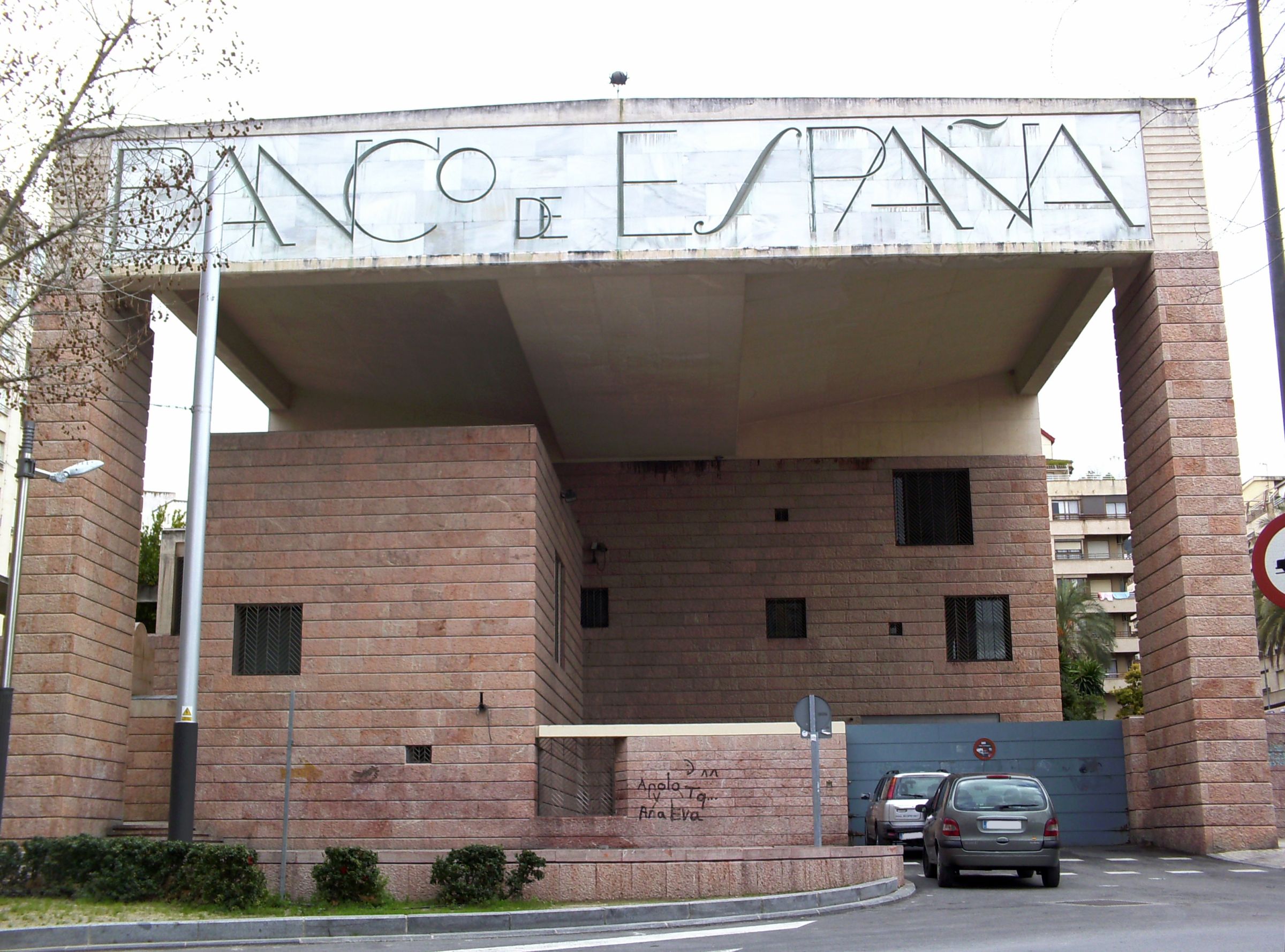 Bank of Spain building in Jaén