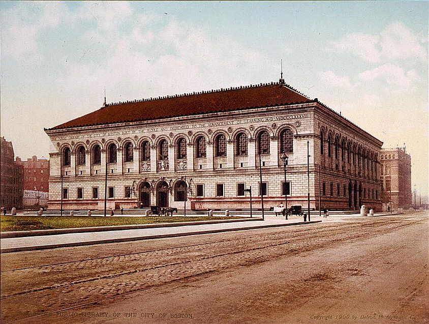Boston Public Library, McKim Building